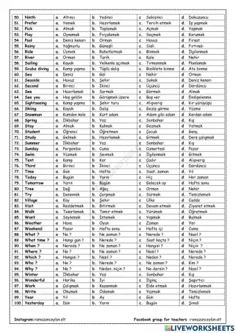 6th grade - unit 7 - vocabulary - quiz 2