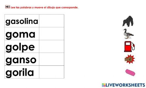 Gg1: Mover dibujos a palabras 3
