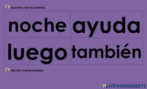 Lee las tarjetas 2: 1st grade