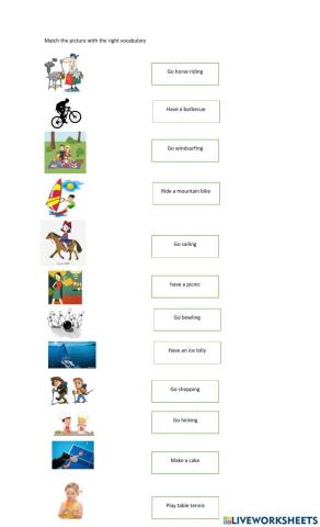 Activity in my free time