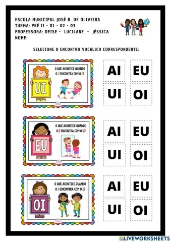 Encontros Vocálicos