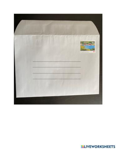 Addressing an Envelope
