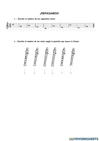 ¡repasamos las notas!