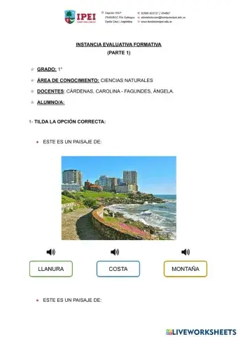 1º - paisaje (parte 1)