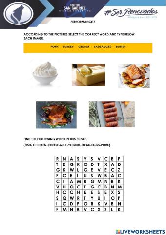 Dairy and protein group