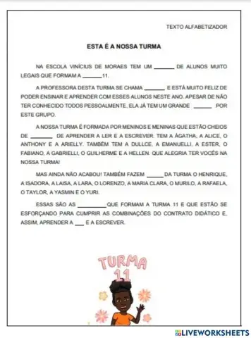 Texto da turma 11
