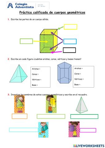 Cuerpos geométricos