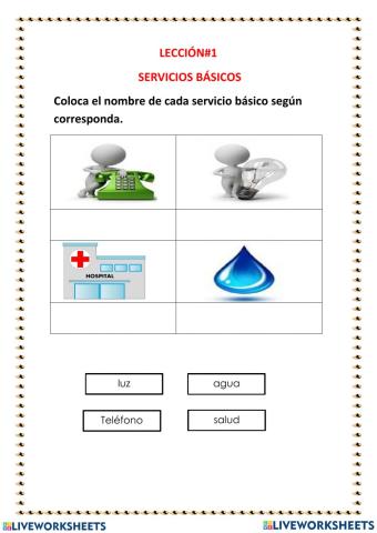 Servicios básicos