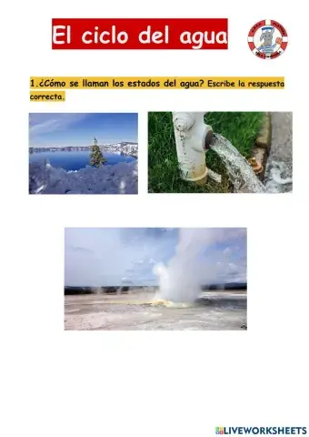El ciclo del agua