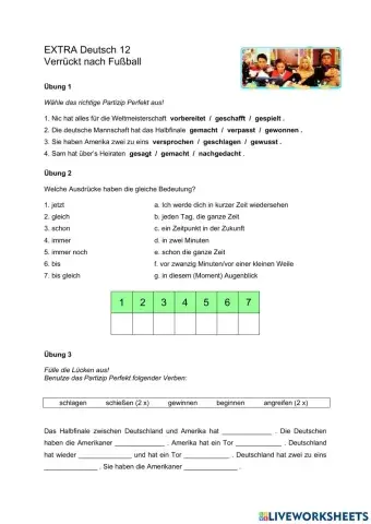 EXTRA Deutsch 12 Verrückt nach Fußball