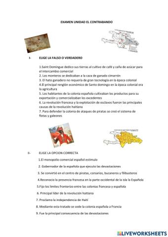 Contarando en la isla de Santo Domingo