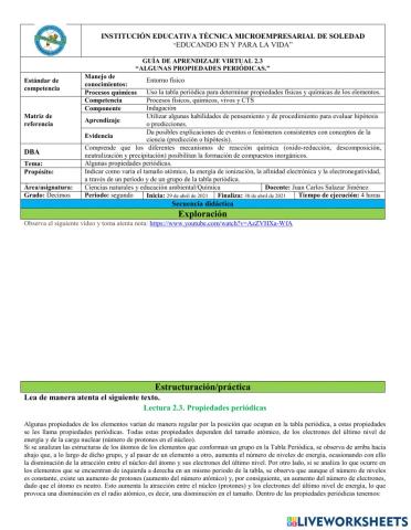 Propiedades periodicas