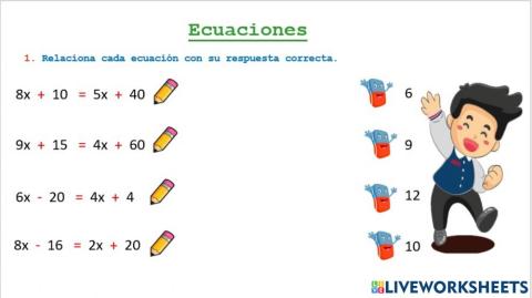 Ecuaciones iv