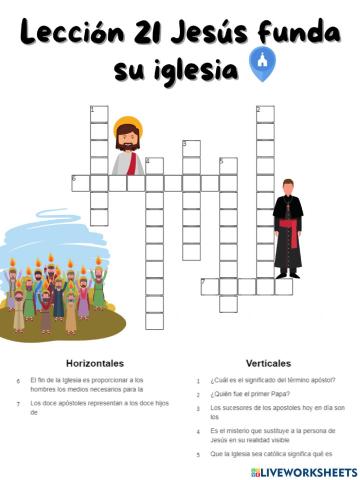 Jesus funda su iglesia