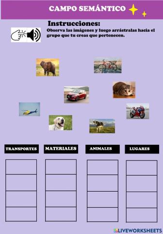 Tarea Campo Semántico