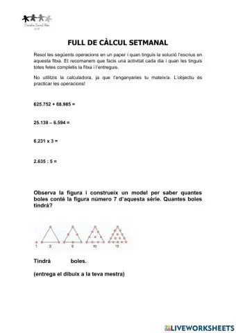 Full de càlcul 25-OM
