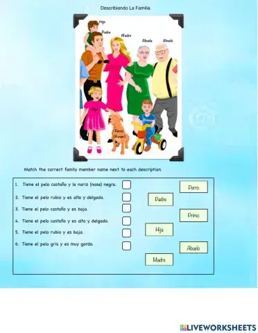 Describiendo La Familia