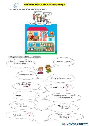 The Mad family likes and dislikes