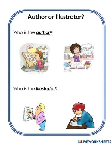 Author and Illustrator