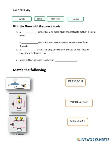 Series parallel circuits