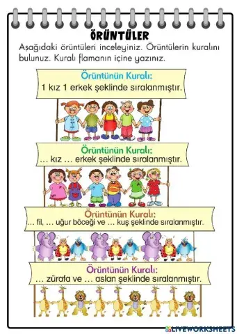 Şekil Örüntüleri-1