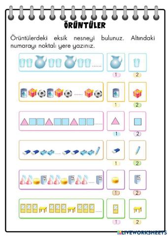 Şekil Örüntüleri-2