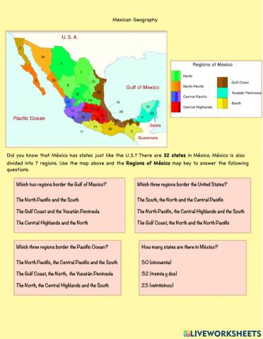 Mexican Geography