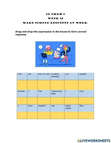 Make and refuse simple requests