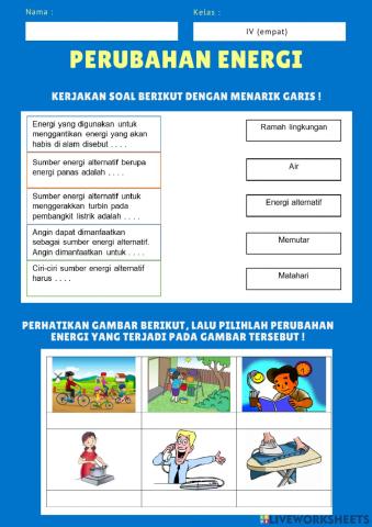 IPA - Perubahan Energi Tema 9