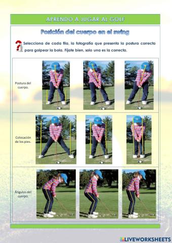 Aprendo a jugar al Golf 2