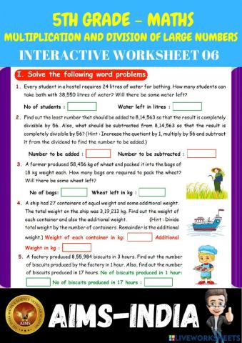 5th-maths-ps06-multiplication and division of large numbers  - ch 03