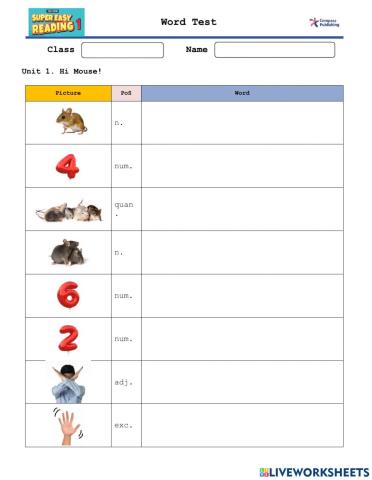 Super Easy Reading test1