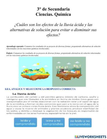 Aprende en casa química tercer grado