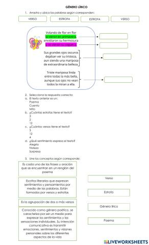 Género literario - poema