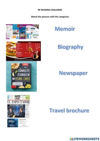 Non Fiction Challenge