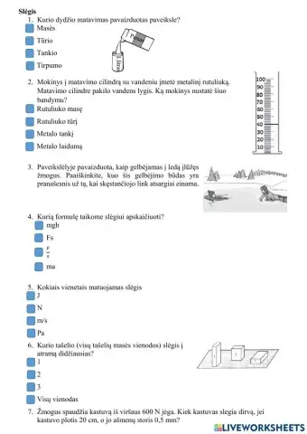 Kietųjų kūnų slėgis