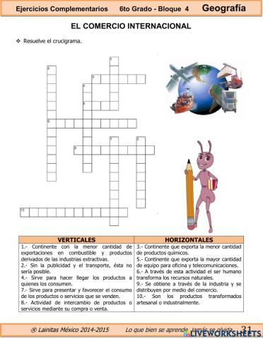 El comercio internacional