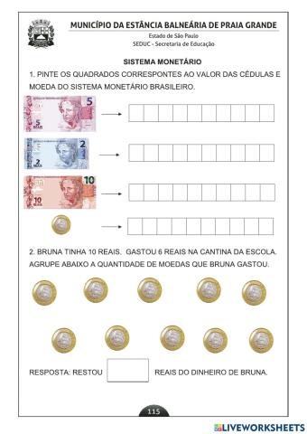 Material de apoio- Matemática