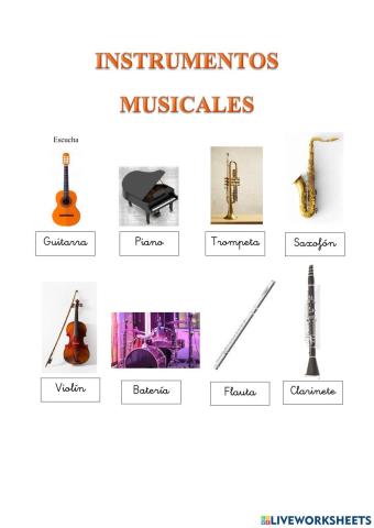Instrumentos Musicales