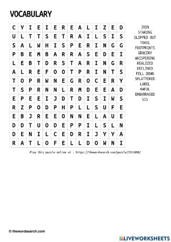 Word search