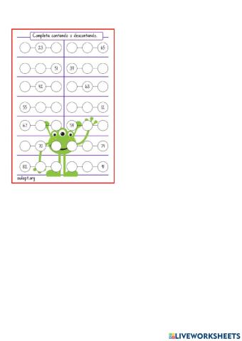 Anterior y posterior