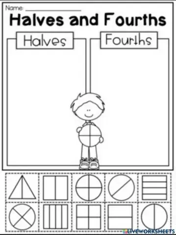 Halves and Fourths
