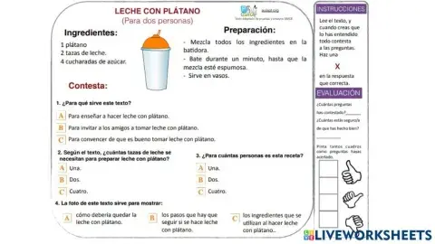 Comprensión ficha 1