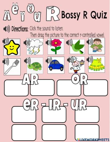 Bossy R Quiz