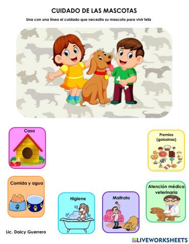 Cuidado de mi mascota