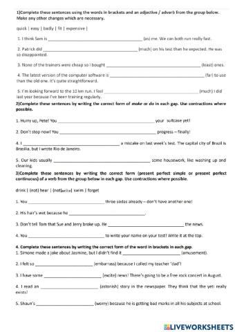 Revision unit1and2 FCE