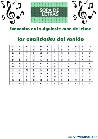 Cualidades del sonido