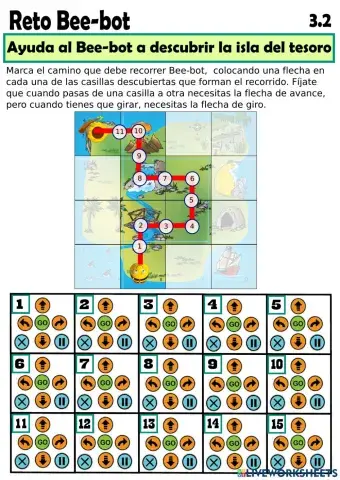 Programación con Bee-bot 3.2