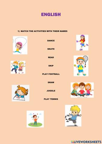 Free time activities