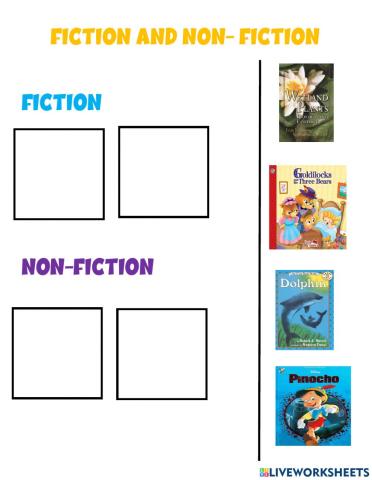 Fiction and non-fiction